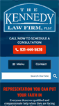 Mobile Screenshot of kennedylawfirmpllc.com